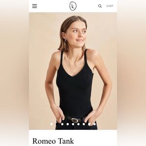 Worn once La Ligne Romeo tank